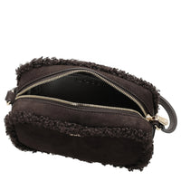 BOSS Women Sandy Crossbody SH - Umhängetasche (dark brown)