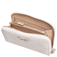 Guess Ella Logo SLG Medium Zip - Geldbörse 4cc 14 cm (stone logo)