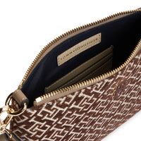 Tommy Hilfiger Jacquard Mini Shoulder Bag - Schultertasche 25 cm (tundra moss)