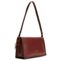 Tommy Hilfiger Crest Leather Conv. Shoulder Bag - Schultertasche (oxblood) - Ansicht 2