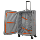 Travelite Umbria - 4-Rollen-Trolley-Set 3 tlg. erw. (smoky grey) - Ansicht 9