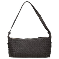 Les Visionnaires Marie Baguette Weave Silky - Schultertasche 38.5 cm (cafe) - Ansicht 4