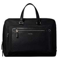 Calvin Klein Raised Logo Slim - Aktentasche 35 cm (black)