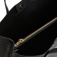 Tommy Hilfiger Icon Satchel Mono - Henkeltasche 38 cm (black)