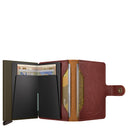 Secrid Vegetable Tanned Miniwallet - Geldbörse RFID 6.5 cm (tuscan)