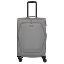Travelite Umbria - 4-Rollen-Trolley M 67 cm erw. (smoky grey)