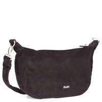 zwei Mademoiselle M70 - Umhängetasche 34 cm (cord-espresso)
