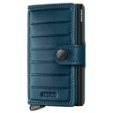 Secrid Miniwallet Emboss Lines - Kreditkartenetui 6cc 10.2 cm RFID (teal+)