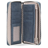 zwei Eva EV2 - Geldbörse 15cc 19 cm (nubuk-blue)