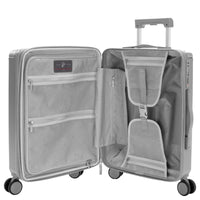 Heys Luxe - 4-Rollen-Kabinentrolley S 53 cm erw. (silver) - Ansicht 5