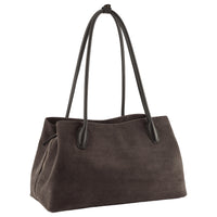 Les Visionnaires Sophie Grande Cozy Scarf - Shoulder Bag 42 cm (dark brown)