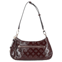 Guess Carmella Shoulder Bag - Schultertasche 30 cm (burgundy logo) - Ansicht 4