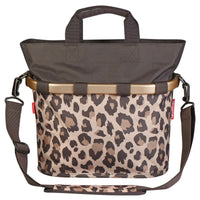 KLICKfix reisenthel Bikebasket S 12 - Lenkerkorb (leo macchiato)