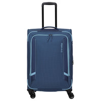 Travelite Corsiica - 4-Rollen-Trolley M 67 cm erw. (blue) - Ansicht 2
