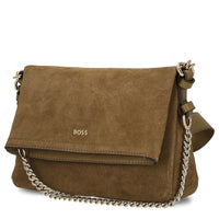 BOSS Women Yelena Flap Crossbody - Shoulder Bag (medium beige)