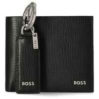 BOSS Men Derwil GB Geschenkset - Geldbörse 4cc und Schlüsselring 11 cm (black)