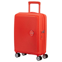 American Tourister Soundbox - 4-Wheel Cabin Trolley 55 cm erw. (blau)