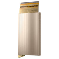 Secrid Cardprotector Fluted - Kreditkartenetui 6cc 10.2 cm RFID (cashmere+) - Ansicht 2