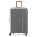 Delsey Paris Helium Ultimate - 4-Rollen-Trolley L 77 cm erw. (silber)