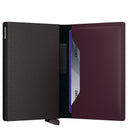 Secrid Bandwallet Matte - Kreditkartenetui 6cc 10.3 cm RFID (plum)