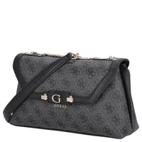 Guess Lindsey XBody Flap - Umhängetasche 27 cm (coal logo) - Ansicht 2