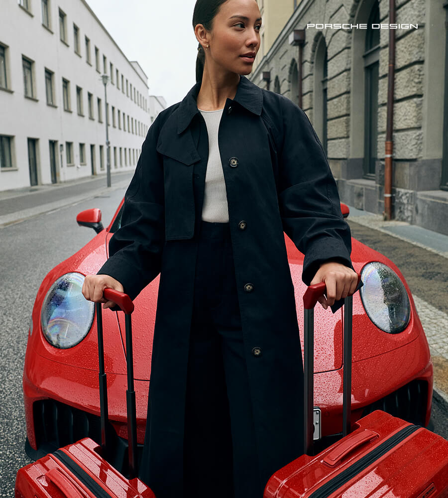 Porsche Design Fruehjahr Sommer 2026 Koffer und Taschen Kollektion