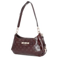 Guess Carmella Shoulder Bag - Schultertasche 30 cm (burgundy logo) - Ansicht 2