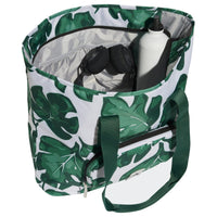 adidas Leaf Print Women - Tragetasche (orbit grey/collegiate green/green/semi court green) - Ansicht 4