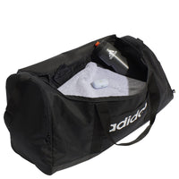 adidas Linear - Sporttasche L 65 cm (black/black/white) - Ansicht 4