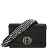 Aigner Livia - Umhängetasche + Tuch 20 cm S (black)