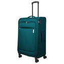Travelite Priego - 4-Rollen-Trolley L 77 cm (petrol) - Ansicht 2