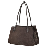 Les Visionnaires Sophie Grande Cozy Scarf - Shoulder Bag 42 cm (dark brown)