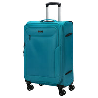 D&N Travel Line 6804 - 4-Rollen-Trolley M 66 cm (türkis) - Ansicht 2