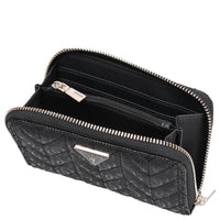 Guess Stacey SLG Medium Zip - Geldbörse 4cc 14 cm (black)