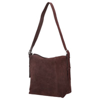 Les Visionnaires Marie Slouchy Buckle Cozy - Bucket Bag 36 cm (aubergine)