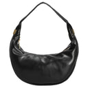 Calvin Klein Pinched Soft Crescent - Schultertasche L 35 cm (schwarz)
