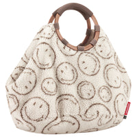 reisenthel shopping loopbag hobo - Einkaufstasche mit Bügel 63.5 cm (smiley teddy chocolate) - Ansicht 2