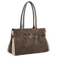 Coccinelle Sabine Soft - Schultertasche 36 cm (fango/wart.t/fan) - Ansicht 5