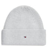 Tommy Hilfiger Flag Knit Beanie - Mütze (light grey heather)