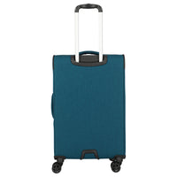 Travelite Kick Off - 4-Rollen-Trolley M 67 cm erw. (petrol) - Ansicht 2