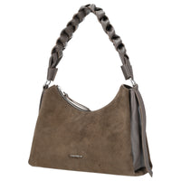 Coccinelle Boheme Suede Bimaterial - Schultertasche 30 cm (fango/fango) - Ansicht 2