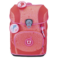 DerDieDas ErgoFlex Tiny Exklusiv Superflash - Schulranzen Set 5 tlg. (Coral Reef) - Ansicht 2