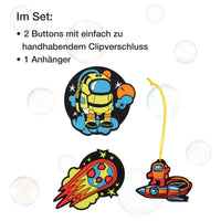 DerDieDas Zubehör Wechselbuttons 3tlg. (Crazy) - Ansicht 2