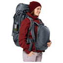 Deuter Voyager 60+10 SL - Women's Reiserucksack 13" 80 cm (black) - Ansicht 11