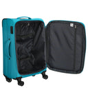 D&N Travel Line 6804 - 4-Rollen-Trolley M 66 cm (türkis) - Ansicht 6