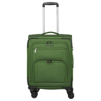 Travelite Cubis - 4-Rollen-Kabinentrolley 55 cm erw. (green) - Ansicht 2
