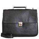 D&N Basic Line PU - Aktentasche 40 cm (schwarz)