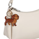 Seidenfelt My Dachshund - Anhänger (brown shades) - Ansicht 3