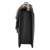 Seidenfelt Roros - Schultertasche 21 cm (black/gold) - Ansicht 3