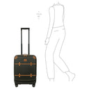 Brics Bellagio - 4-Rollen-Kabinentrolley mit Vortasche 55 cm erw. recycelt (olive) - Ansicht 10